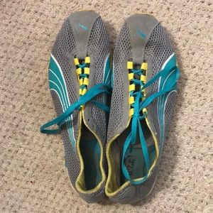 Puma “H street” womens 11 yellow grey teal